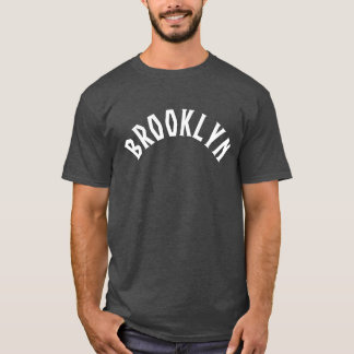 クラシックなブルックリンニューヨークの文字のワイシャツ Tシャツ
