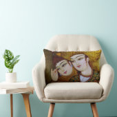 クラシックなペルシャの芸術 ランバークッション (椅子)