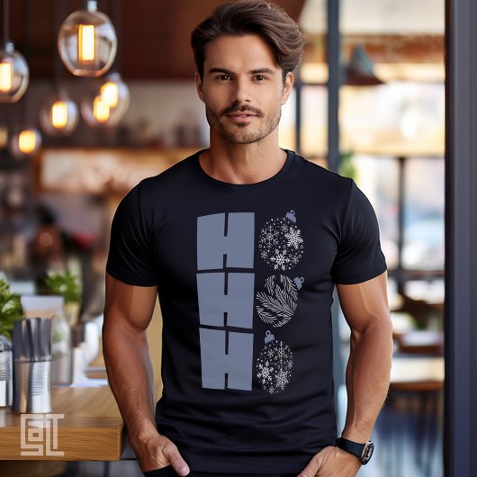 クラシックなホホホのクリスマスオーナメント Tシャツ