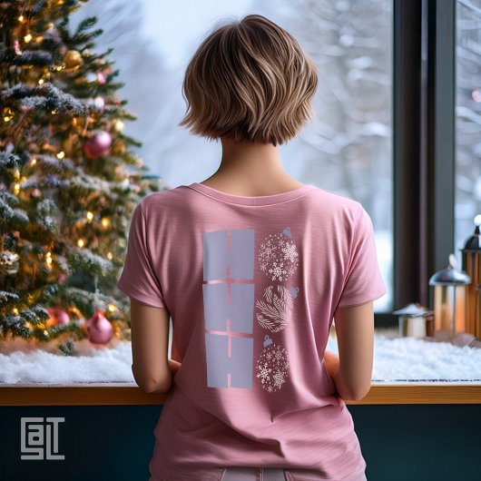 クラシックなホホホのクリスマスオーナメント Tシャツ