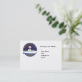 クラシックなボートAlbin 名刺 (スタンド正面)