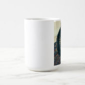 クラシックなマグのクラシックな虎猫猫 コーヒーマグカップ (中央)