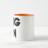 クラシックなマグ"の"発掘(赤いハンドルと) マグカップ (中央)