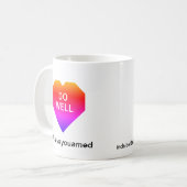 クラシックなマグ コーヒーマグカップ (正面左)