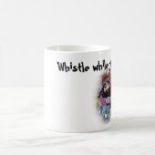 クラシックなマグ、食洗機及びマイクロウェーブ金庫 コーヒーマグカップ (中央)