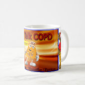 クラシックなマグCOPD コーヒーマグカップ (正面右)