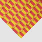 クラシックなマスタードおよびケチャップの香辛料のボトル 薄葉紙 (詳細)