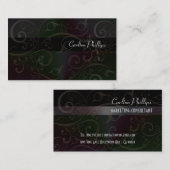 クラシックなマーケティングコンサルタントの名刺 名刺 (正面/裏面)