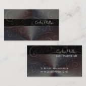 クラシックなマーケティングコンサルタントの名刺 名刺 (正面/裏面)