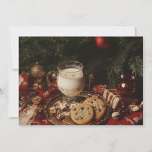 クラシックなミルクとクッキー