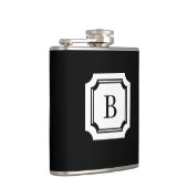 クラシックなモノグラムとのシックなFLASK_BLACK フラスク (右)