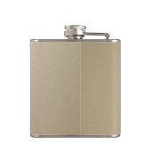 クラシックなモノグラムのゴールドの groom の仲間たち フラスク (裏面)