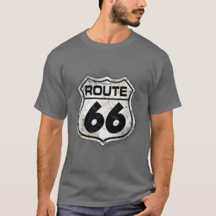 クラシックなルート66 Tシャツ