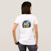 クラシックなレディース Tシャツ (裏面フル)