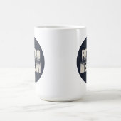 クラシックなレトロの再演のコーヒー・マグ コーヒーマグカップ (中央)