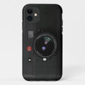 クラシックなレトロの古いヴィンテージの黒はカメラを取ります Case-Mate iPhoneケース (裏面)