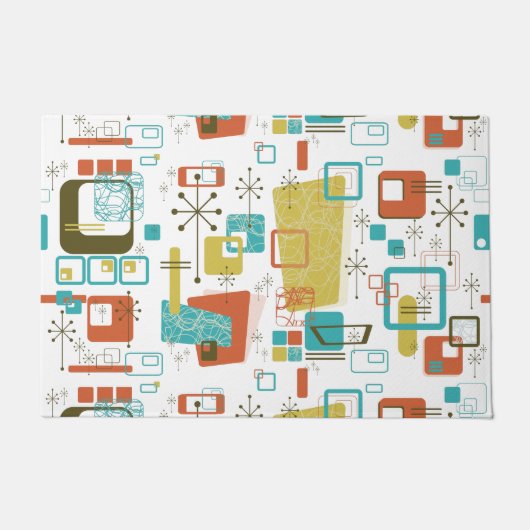 クラシックなレトロ ドアマット (正面)