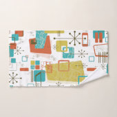 クラシックなレトロ バスタオルセット (ハンドタオル)