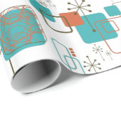 クラシックなレトロ ラッピングペーパー (ロールコーナー)