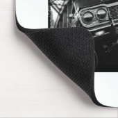 クラシックなロサンゼルスの古い学校のロウライダー マウスパッド (コーナー)