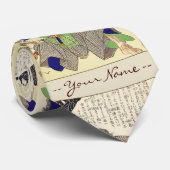 クラシックなヴィンテージの日本のな武士の戦士Ronin ネクタイ (ロール)