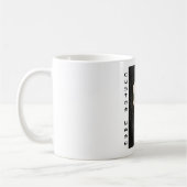 クラシックなヴィンテージの日本のukiyo-e白いクレーン芸術 コーヒーマグカップ (左)