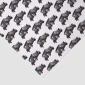 クラシックなヴィンテージの黒車 薄葉紙 (詳細)