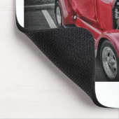 クラシックなヴィンテージカスタムでクラシックで猛烈な棒HDR マウスパッド (コーナー)