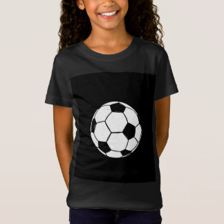 クラシックなヴィンテージサッカーボール ディストレスドスポーツイラスト Tシャツ