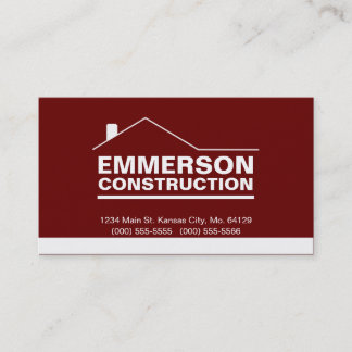 クラシックな不動産仲介業者建築便利屋2g 名刺