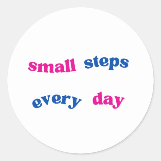 クラシックな丸型ステッカー ラウンドシール (正面)