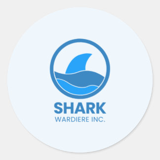 クラシックな丸型ステッカー ラウンドシール