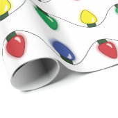 クラシックな休日ライト包装紙 ラッピングペーパー (ロールコーナー)