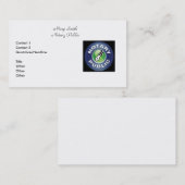 クラシックな公証人の名刺 名刺 (正面/裏面)