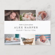 クラシックな写真のコラージュの誕生