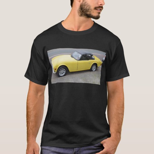 クラシックな勝利TR6 Sportscar Tシャツ (正面)