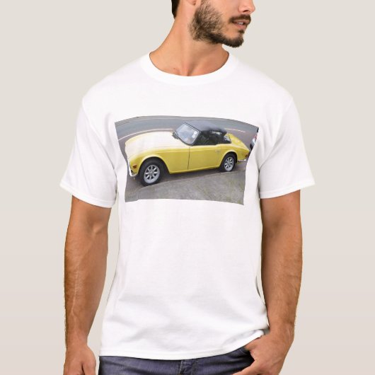 クラシックな勝利TR6 Sportscar Tシャツ (正面)