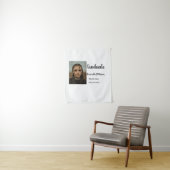 クラシックな卒業証書用の写真 名前 クラス 年度 学校 タペストリー (インサイチュ)