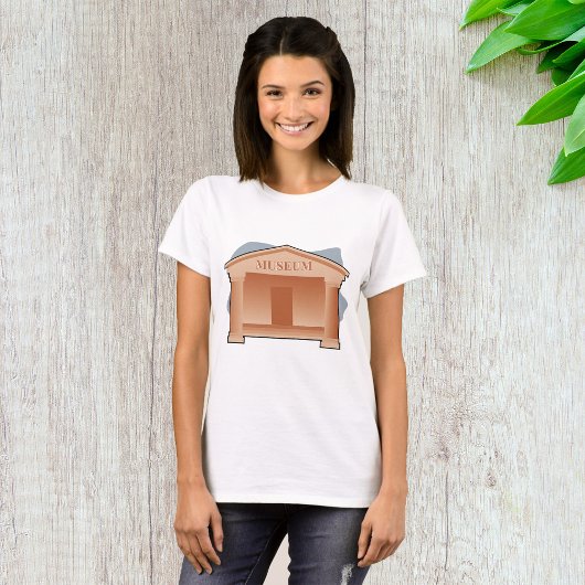 クラシックな博物館の建築 Tシャツ