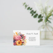 クラシックな名刺 名刺 (スタンド正面)