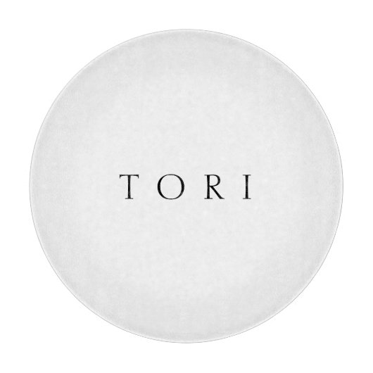 クラシックな名前（または単語） カッティングボード (正面)