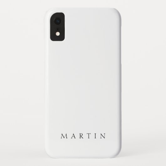 クラシックな名前(または単語) Case-Mate iPhoneケース (裏面)