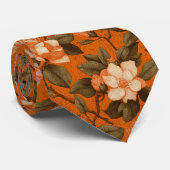 クラシックな夫へのギフト ガーデニア フラワーパターン ネクタイ (ロール)