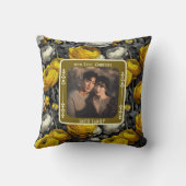 クラシックな夫婦用スロー枕 クッション (裏面)