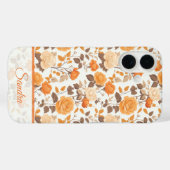 クラシックな女性向けアクセサリー 薔薇 名前 Case-Mate iPhoneケース (裏面 (横))