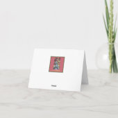 クラシックな女性STATUE/WARDROBE機能不全 カード (裏面)