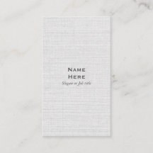 クラシックな専門のシンプルな縦の名刺