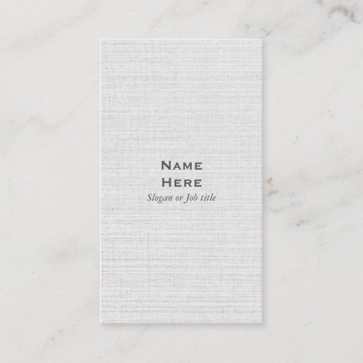 クラシックな専門のシンプルな縦の名刺 名刺 (正面)