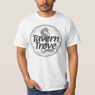 クラシックな居酒屋の発見物のロゴ! Tシャツ