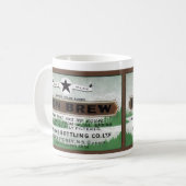 クラシックな岬のブルターニュの鉄の醸造物のマグ コーヒーマグカップ (正面左)